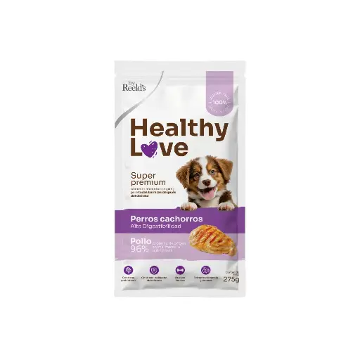 Healthy love perros cachorros x 275g
