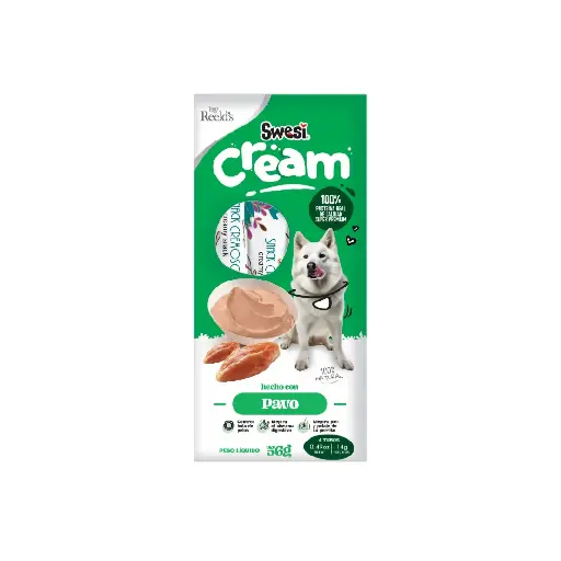 Swesi cream sabor pavo–snack cremoso para perros