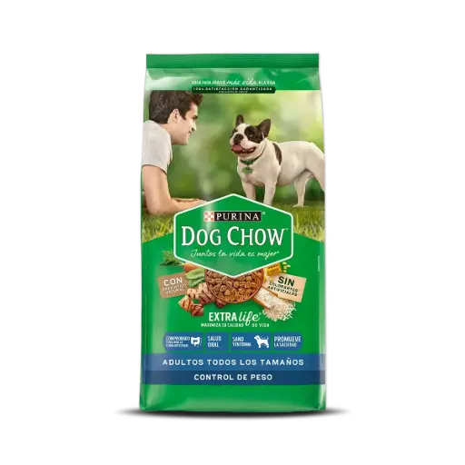 Dog Chow adulto control peso 