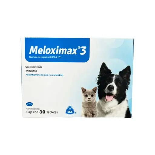 Meloximax 3 por tableta