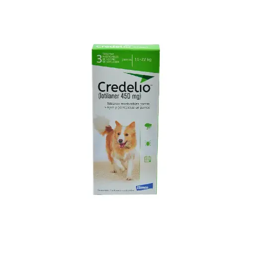 Credelio 11-22 por tableta