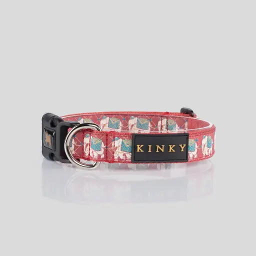 Collar vino tinto divine elefante 